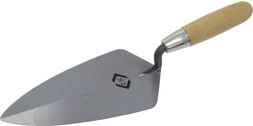 C.K. Maurerkelle aus Edelstahl mit Hartholzheft und breitem Ende, Breite: 25 cm, Farbe: Silber - Bild 1