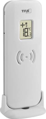 TFA Dostmann Thermosensor Funk 433MHz in Weiß - Bild 1