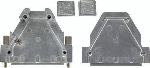 HARTING Schalengehäuse aus Zinkdruckguss in Silber, Artikelnummer 61 03 001 0017 - Bild 1