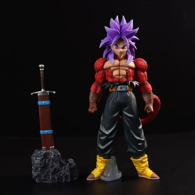 Yiran toy 1 Dragon BallZ Super Saiyan 4 Trunks Actionfigur PVC 26cm - Bild 1