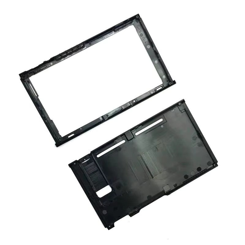 AT82 Ersatz Gehäuse für Nintendo Switch Oben und Unten mit Spielkarten-Tray in Schwarz - Bild 2
