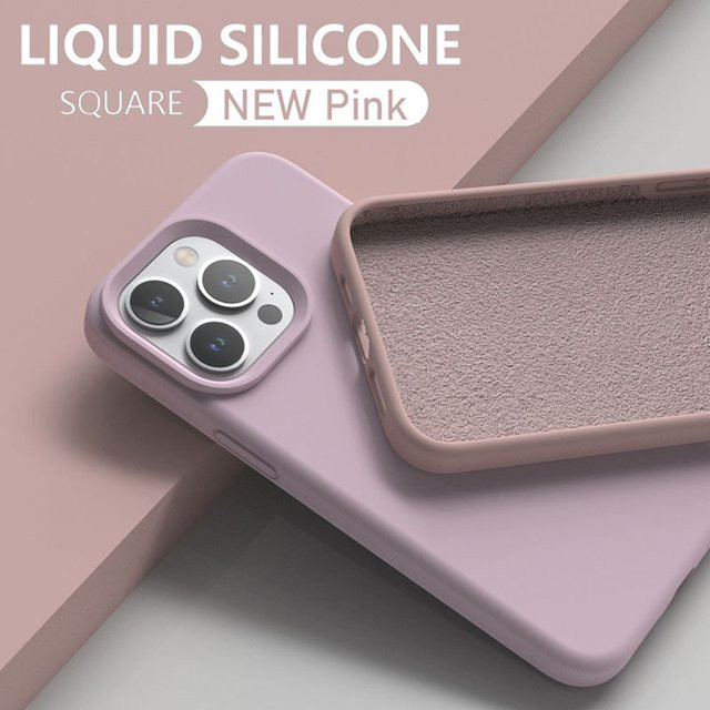 Luxus Silikon Handyhülle in Weiß für iPhone 11 12 13 14 15 Pro Max XS XR 7 8 Plus - Bild 1