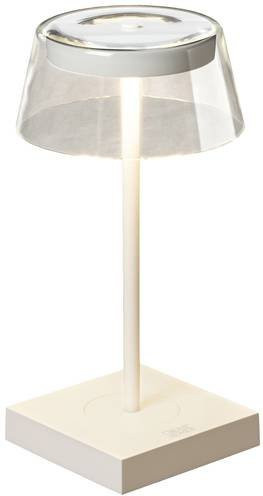 Konstsmide Scilla 7816-250 LED-Außentischlampe Weiß, dimmbar, Akkubetrieb, IP54 - Bild 1