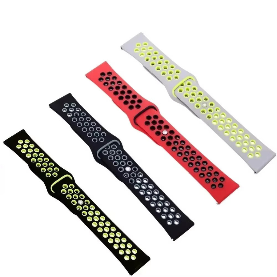 Haylou Uhrenarmband Silikon, Schwarz, Unisex - Bild 4