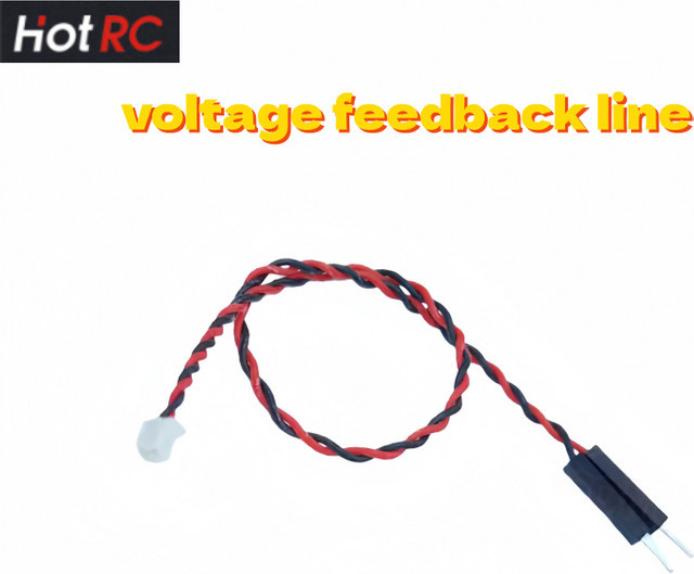 HOTRC Spannungsrückführungsleitung HT-8A F-06A F-08A für Empfänger und Fernbedienung - Bild 1