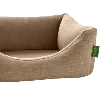 Hunter Orthopädisches Hundesofa Seattle grau S mit Memoryschaum und abnehmbarem Bezug - Bild 1