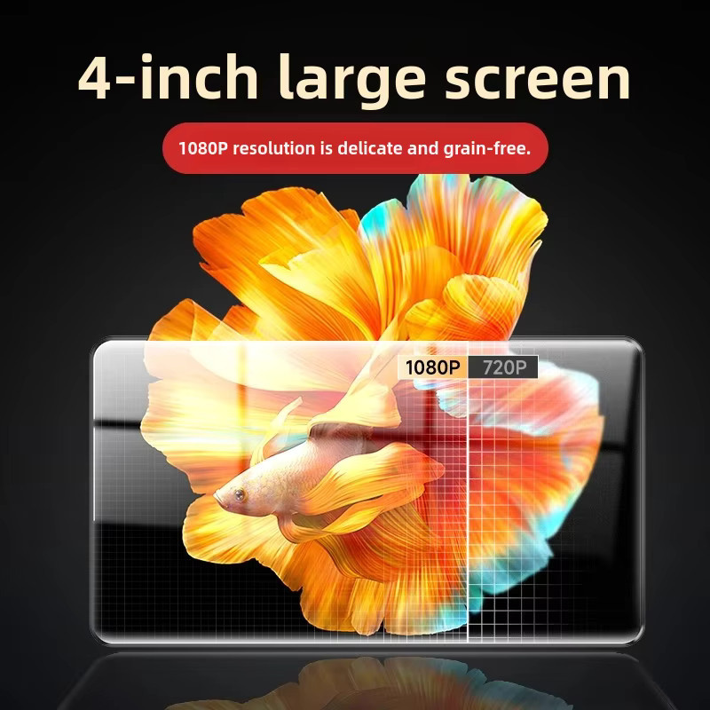 Famue BF12/PF31 Android 10 MP3-Player mit 4 Zoll Display, Bluetooth und WiFi, MP4-Player in Schwarz mit Spotify, Audible, Pandora und Amazon Music Unterstützung - Bild 4