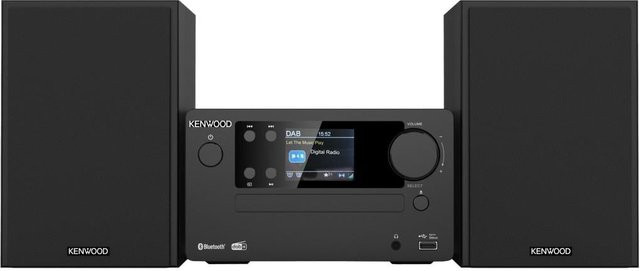 Kenwood Stereoanlage M-725DAB-B in Schwarz mit DAB+, Bluetooth, CD und USB (2 x 25W) - Bild 1