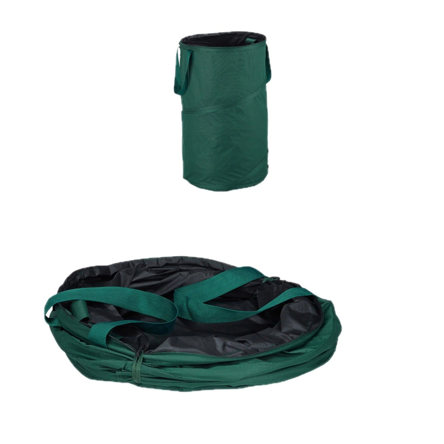 Relaxdays 2er Set Laubsäcke aus Oxford Polyester in Grün, selbstaufstellend, B: 72 cm, T: 44 cm - Bild 2