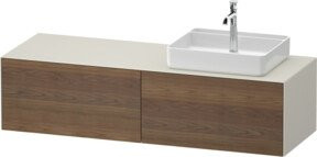 Duravit Waschtischunterschrank White Tulip in White, B/T/H: 160 x 55 x 55 cm - Bild 1