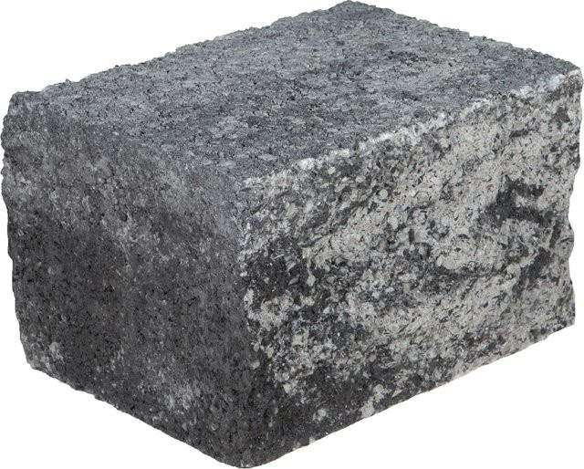 EHL Mauer Anzio-Antik-Light Halbstein Grau-Anthrazit B/T/H: 25 x 18 x 15 cm - Bild 1