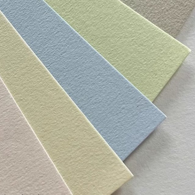 Pastellfarbenes Baumwollpapier für Tintenstrahldruck, A4, 50 Blatt, 300 g, Mehrfarbig (Pink) - Bild 1