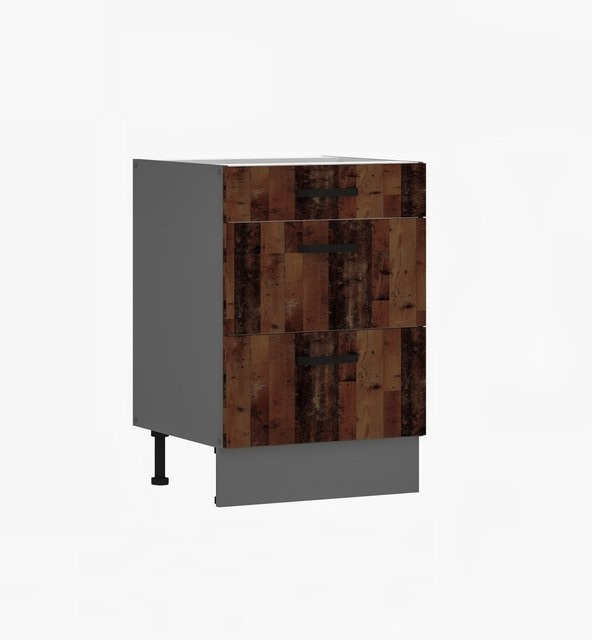 OLD STYLE Unterschrank Old Wood in Brown Breite: 60 cm - Bild 1