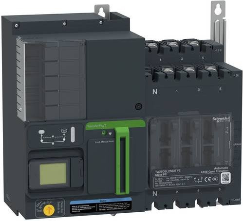 Schneider Electric TA25D3L2502TPE Netzumschaltsteuergerät in Grau - Bild 1