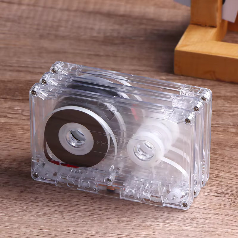 JETTING Kassetten-Player mit transparenter Magnet-Audio-Tape-Aufbewahrungsbox für Musik- und Sprachaufnahmen - Bild 2