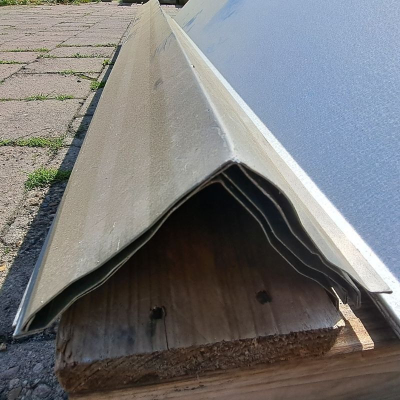 Ortgang von Friedrich von Lien AG aus Aluminium in Graualuminium RAL 9007, Länge: 2,00 m - Bild 1