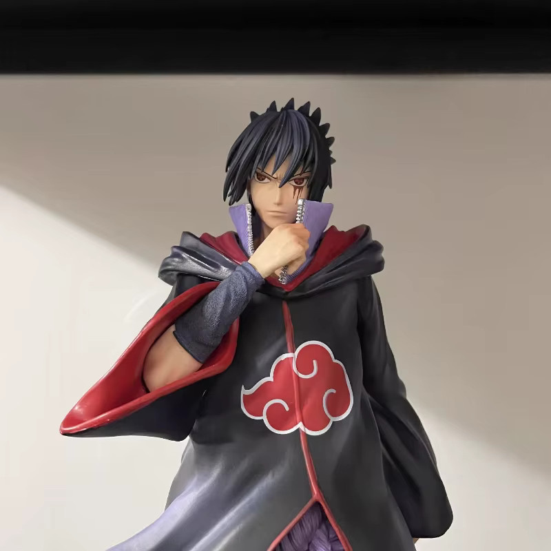 Bandai Naruto Uchiha Sasuke Leuchtfigur, Ninja Modellspielzeug, 5-teiliges Set - Bild 3