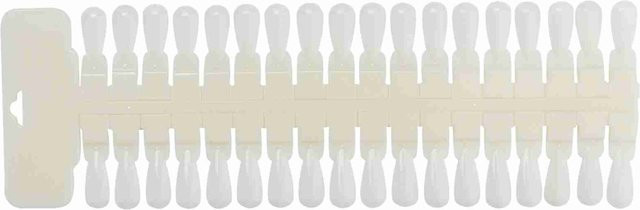 TOMTOP Nagelgel Farbdisplaykarten, Doppelseitige Praxisproben, Transparent - Bild 1
