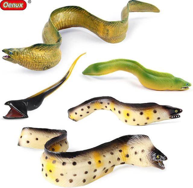 Oenux Moray Eel, Meerestiere, Actionfiguren, Lernspielzeug - Bild 1