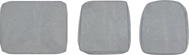 Ersatz-Kissenbezugs-Set für Edna Sofa-Lounge-Set in Grau aus Polyester und Polypropylen - Bild 1