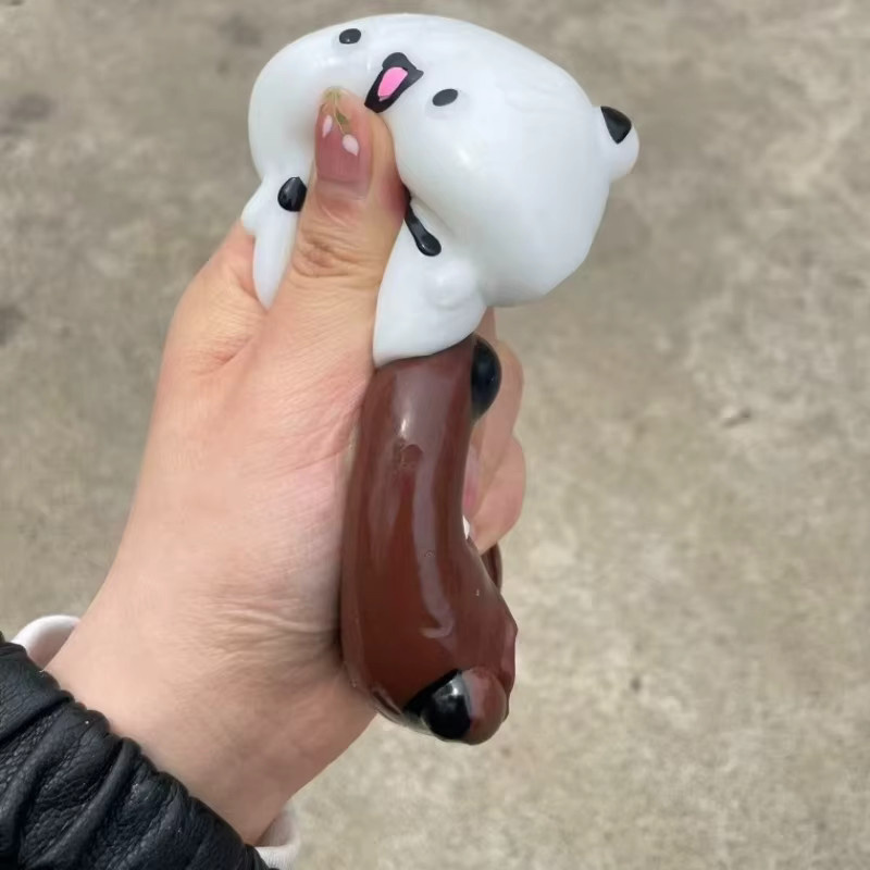 Yier Kawaii Bubu Dudu Squishy, Panda Squishy, weiß - Bild 2