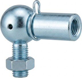 Industrial Quality Supplies Winkelgelenk DIN 71802 aus Stahl, M 8, galvanisiert, silber - Bild 1