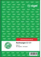 Sigel Rechnungsblock SD 031, DIN A5, selbstdurchschreibend, 2 x 40 Blatt, weiß und gelb - Bild 2