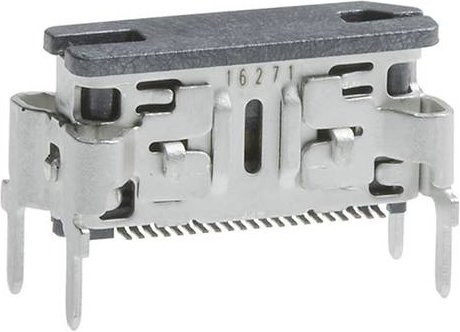Molex 1719833042 in Schwarz und Silber - Bild 1