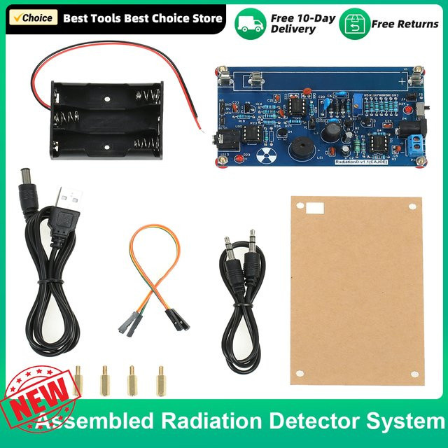 KKMOON Geigerzähler DIY Strahlungsdetektorsystem Miller Tube Kit für Experimente - Bild 1