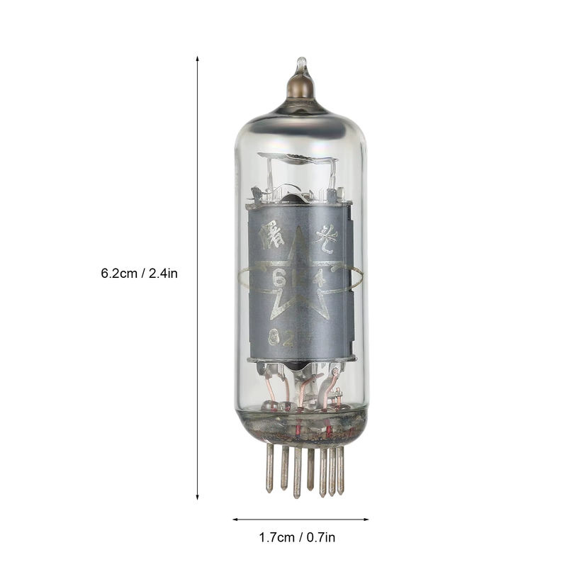 2er-Set dodocool 6K4 Elektronische Vakuumröhren als Ersatz für 6AK5, 6AK5W, 6Zh1P, 6J1, 6J1P und EF95 Verstärker sowie DIY Vorverstärker - Bild 2