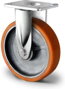 CASCOO Bockrolle Serie I2U5 M-Serie mit Doppelkugellager Durchmesser: 160 mm, verzinkt - Bild 1