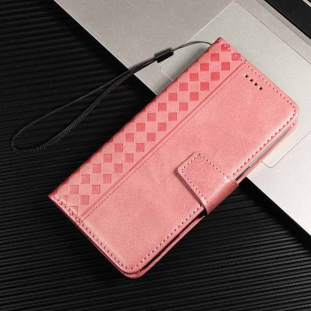 Tsimak Flip-Ledertasche für Motorola Moto G06, G06 Power, G56, G57, G67, G86 als magnetische Brieftasche und Kartenhülle in Pink - Bild 1
