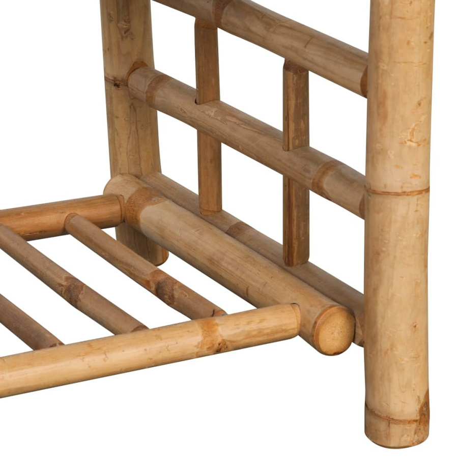 vidaXL Couchtisch aus Bambus in Braun, B/T/H: 90 x 50 x 45 cm - Bild 2