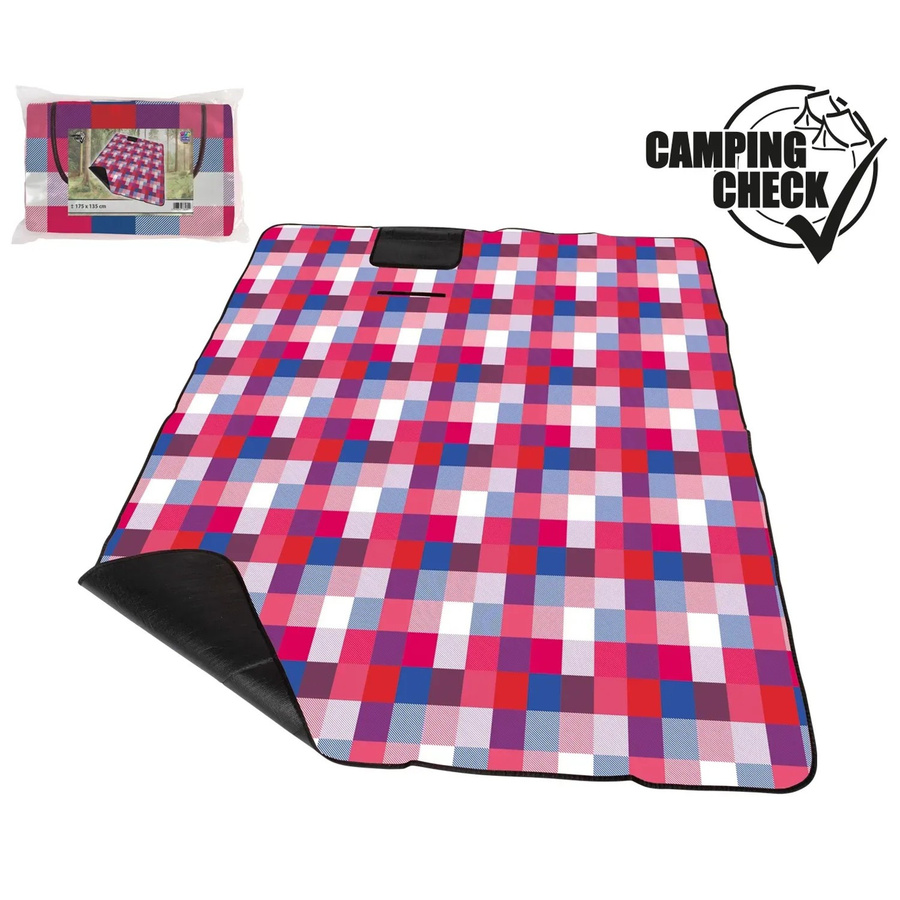 Picknickdecke von happy people in Multicolour mit PU-beschichteter Unterseite - Bild 2