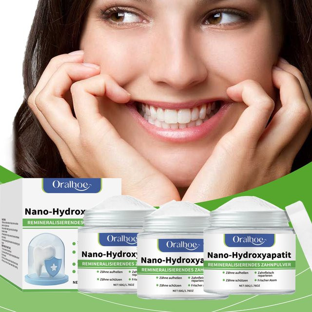 Oralhoe Zahnaufhellungspulver mit Hydroxyapatit - Bild 1