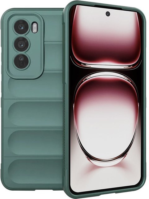 Techsuit Magic Shield Schutzhülle für Oppo Reno12 Pro in Grün - Bild 1