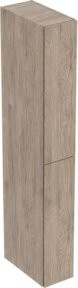 Geberit Hochschrank mit 2 Auszügen in Nussbaum Braun, Breite: 24 cm - Bild 1