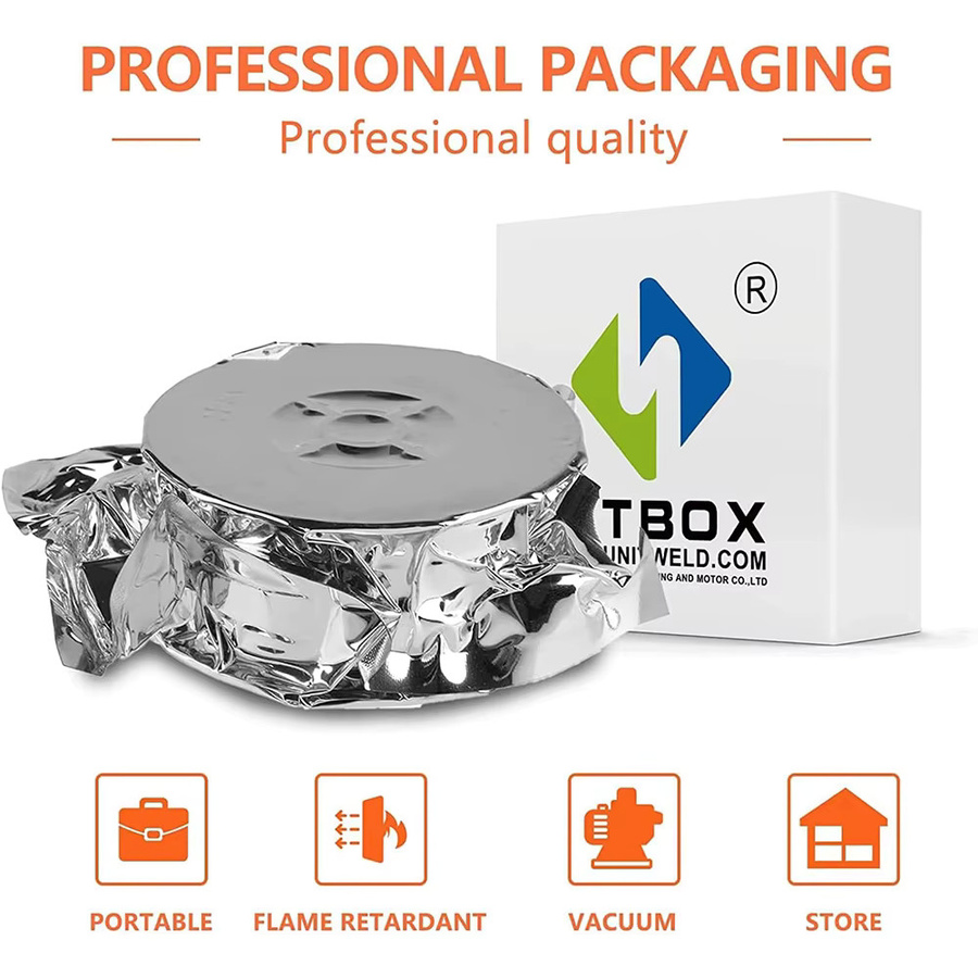 HITBOX Aluminium-Schweißdraht für gasloses MIG-Schweißen, Silber, 0,5 kg, 1,0 mm - Bild 5