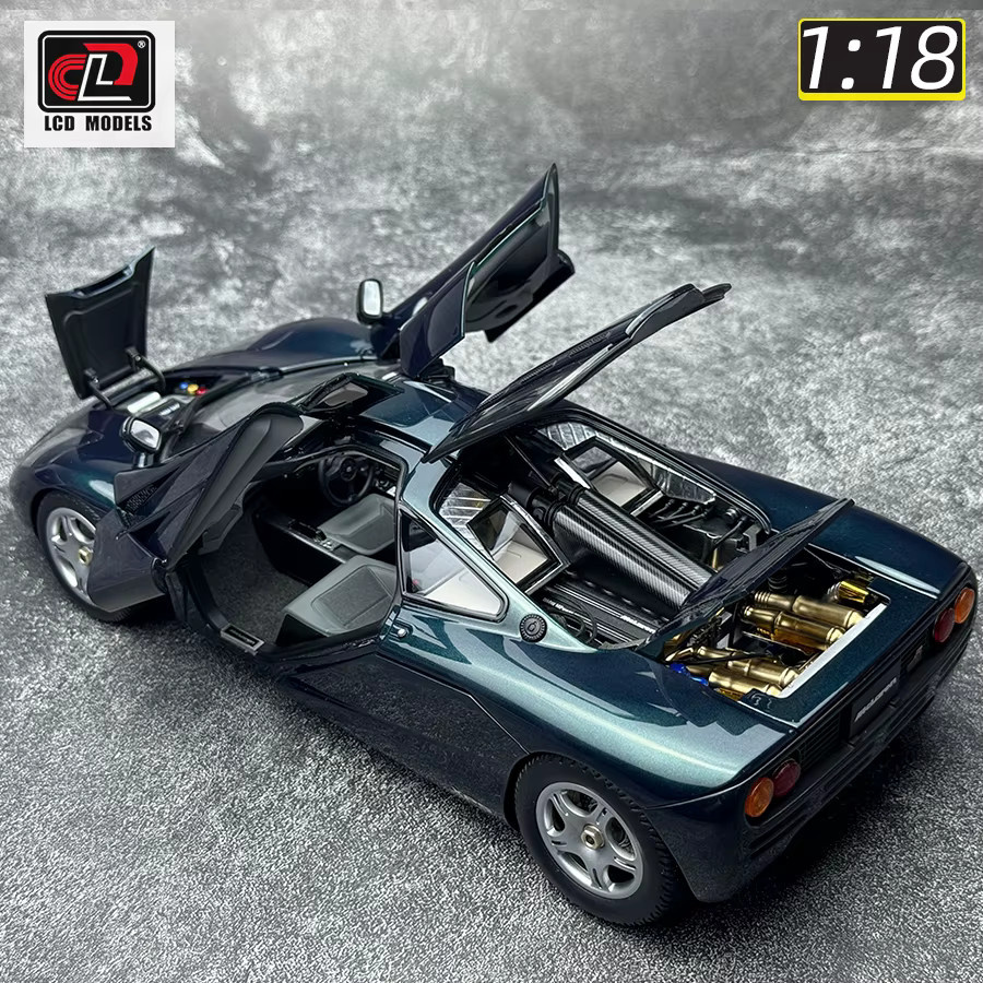 CLD McLaren F1 XP5, Automodell, 1:18, Metall, Grün - Bild 2