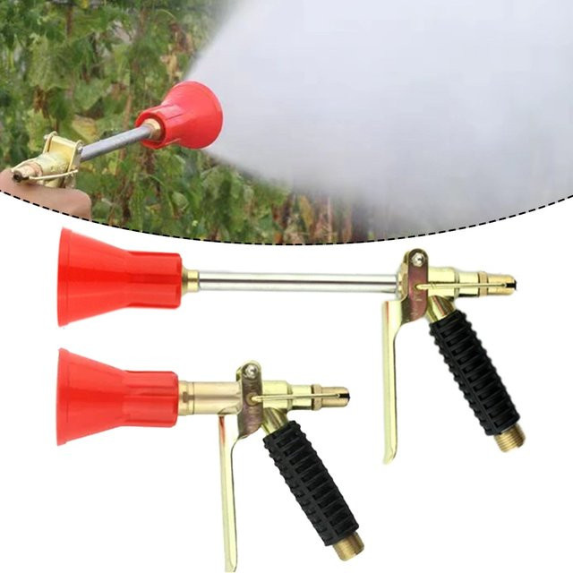 Kupfer Hochdruck Sprayer mit Dreh-Zerstäuber für Garten und Landwirtschaft in Gold und Rot - Bild 1