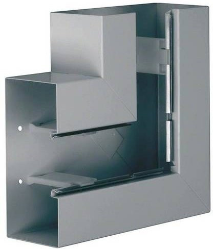 Hager Flachwinkel BRS1002105VERZ B: 210 mm, T: 100 mm - Bild 1
