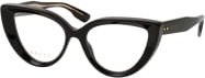 Gucci GG 1530O Korrektionsbrille, Cat Eye, Vollrand, Plastic, black, Damen - Bild 1