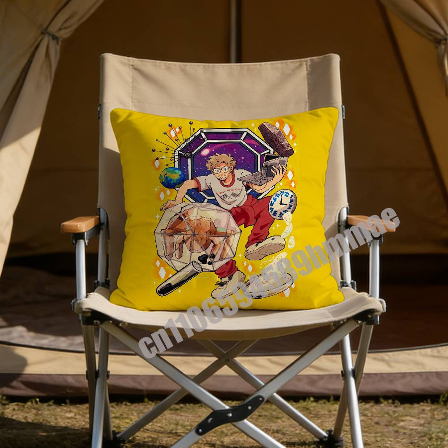 Kissenbezug P-Project Hail Mary Ryland Grace Rocky in Multicolor, Peach Skin Material, B/T/H: 45 x 45 cm oder 40 x 40 cm oder 18 x 18 cm - Bild 1