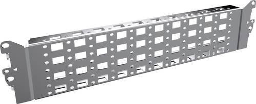 Rittal VX 8100.730 Montage-Chassis aus Edelstahl in Silber, 2 Stück, B: 400 mm, H: 23 mm, T: 89 mm - Bild 1