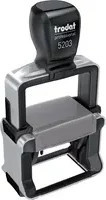 trodat Textstempel Professional 4.0 5203 in Schwarz, Silber und Grau - Bild 1
