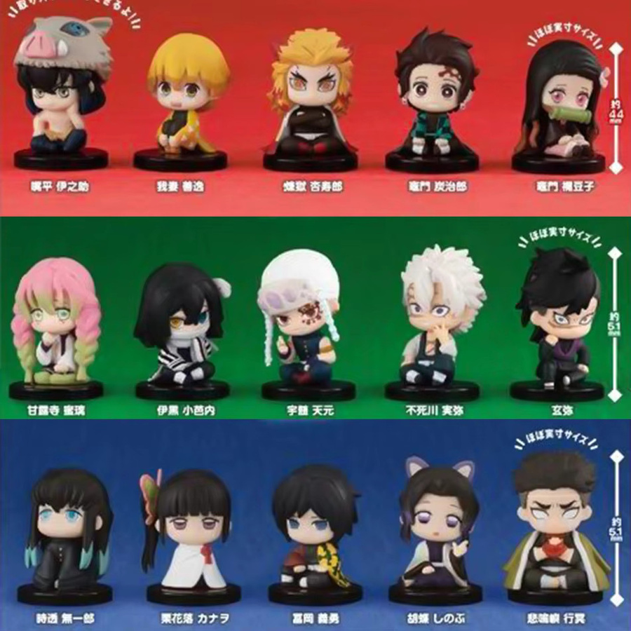 Bandai Demon Slayer Actionfiguren, 15-teiliges Set - Bild 3