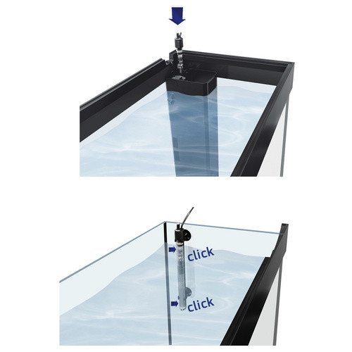 Juwel AquaHeat Aquarienheizer 50W Schwarz Transparent Länge: 19 cm - Bild 2