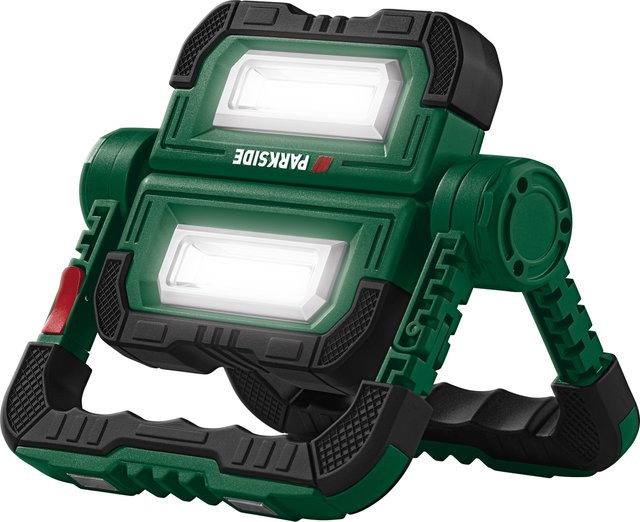 PARKSIDE LED-Strahler PBSL 5000 B2 Akku-Arbeitsleuchte mit COB-LED und Magnetfuß, IP44 - Bild 1