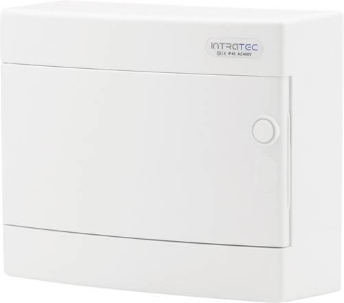 Intratec MKCAGH12-W Verteilerschrank aus Kunststoff in Weiß und Transparent - Bild 1