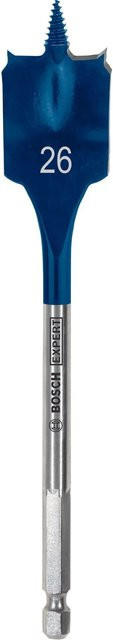 Bosch Expert Self Cut Speed Flachfräsbohrer in Blau-Silber Durchmesser: 26 mm, Länge: 152 mm - Bild 1
